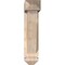 Ekena Millwork Traditional Arts and Crafts Smooth Bracket w/ Offset Brace, Douglas Fir, 5 1/2"W x 20"D x 24"H BKT0604X20X24TRA03SDF - alternate 3